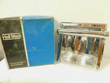 Vintage Hall Mack Chrome Recessed Soap Dish W/Bar Spa[ * Grab #665 Coronado 