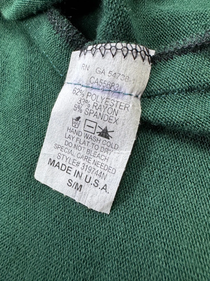 Nally Millie 毛衣女式 S/Medium Forest 绿色 3/4 袖裹身高领美国 — 第 4/4 张图片