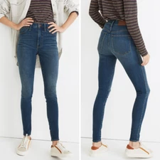 Madewell 10" High-Rise Roadtripper Supersoft Jeans in Playford Wash, 26