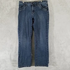 Jag Jeans Womens 14 Blue Denim Bootcut Stretch Casual