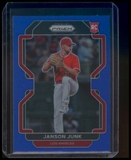 2022 Janson Junk Panini Prizm #139 Blue RC - Angels