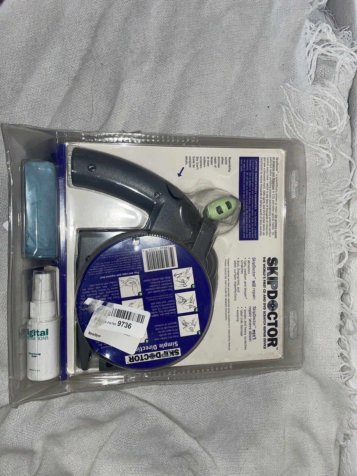 Skip Dr Motorized CD & DVD Repair Device Digital Innovations eBay