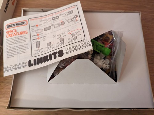 Space Creatures - Linkits - Matchbox - 1984 - Complete + Extra Pieces - Vintage - Picture 7 of 14