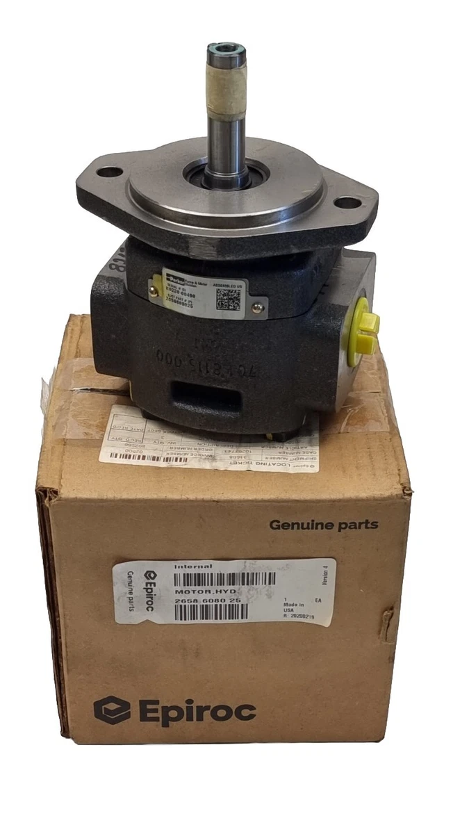 Epiroc Parker 2658 6080 25 Hydraulic Motor 2658608025 Atlas Copco 