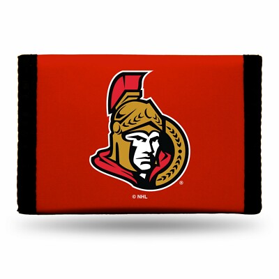 Ottawa Senator Nylon Wallet. Trifold   #905