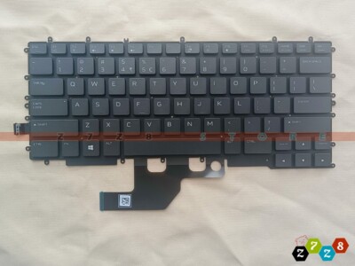 New US RGB Backlit Keyboard For Dell G7 15 7500 Series Laptop