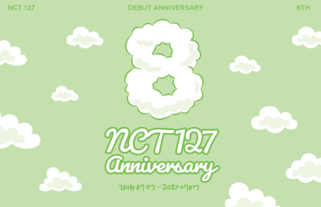 アイドルグッズ 8TH ANNIVERSARY STARFISH CUSHION SET NCT 127 8th Anniversary Official Merchandise - Starfish