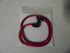 TITANIUM SPORTS POWER NECKLACE ABSORB THE ENERGY AND FEEL THE POWER RED WHITE