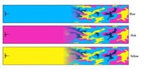 White Water Archery Neon Camo Fade Arrow Wraps 15 Pc Packs Choose Length Width