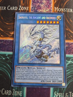 yugioh sauravis deck Sauravis, The Ancient and Ascended - DUOV-EN075 - Ultra Rare Saffira & Sauravis Playmat :