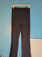 Zenana Outfitters Womens Flared Bottom Yoga Pants Size S