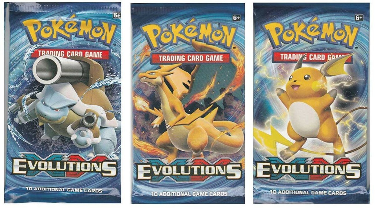 2016 pokemon evolutions booster packs TCG: XY Sealed Pack : Toys & Games Mega Charizard 1x Pokemon 2016 XY Evolutions