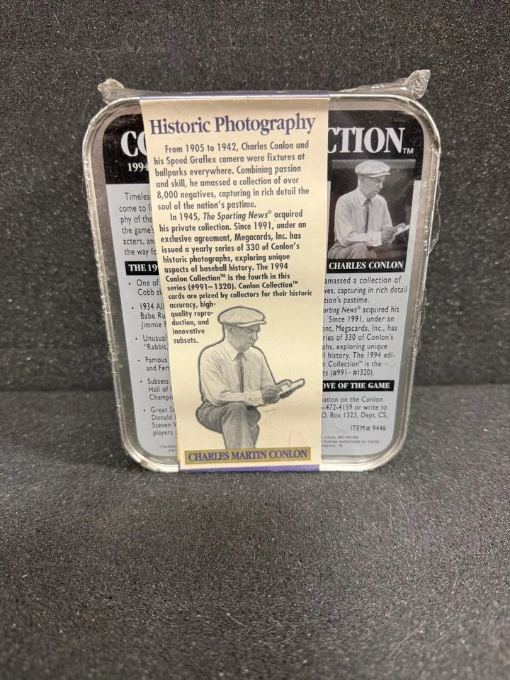 1994 CONLON COLLECTION BASEBALL CARD SET FACTORY SEALED COMPLETE SET 4TH SERIES - Image 2 of 4