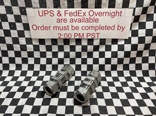 Swagelok Bulkhead Union 1" X 1" AN Tube Flare, SS-1610-61-16AN, LOT OF 2 SETS