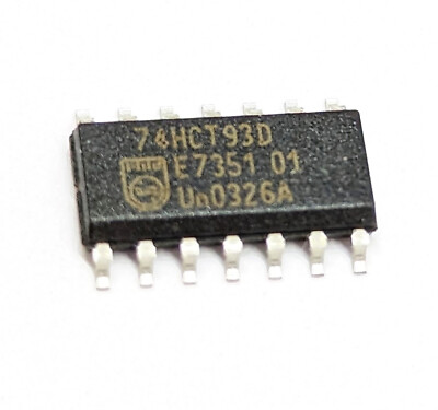 3 Stück 74HCT93 | 4-bit binary ripple counter | SO-14 | Philips