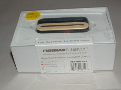 Fishman Fluence PRF-M07-AVN Open Core 7 String Pickup Alnico RevZeb / Nickel