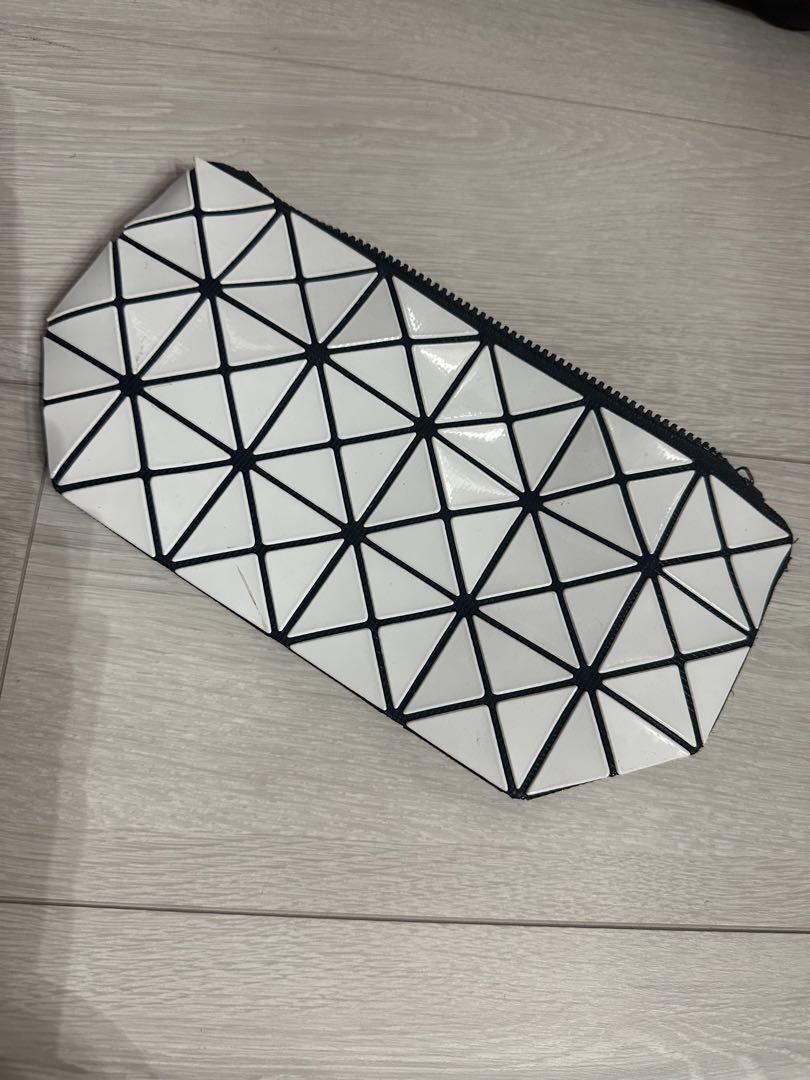 BAO BAO ISSEY MIYAKE] Mini Pouch Bag Set of 3 bags White, Red