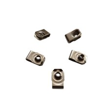 M5 Stainless Steel U -Style Clip-On NutU-Type Fasteners Pack of 30