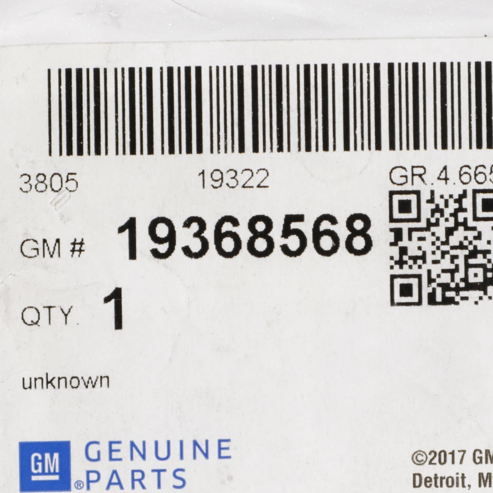 Genuine GM 2004-2016 Chevrolet Buick Rear Brake Caliper Guide Pin Kit 19368568 - Image 4 of 4