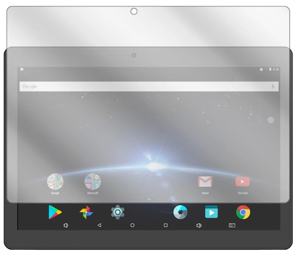 2x Screen Protector for iRULU Expro 3 Plus Protection Crystal Clear dipos - Image 2 of 4
