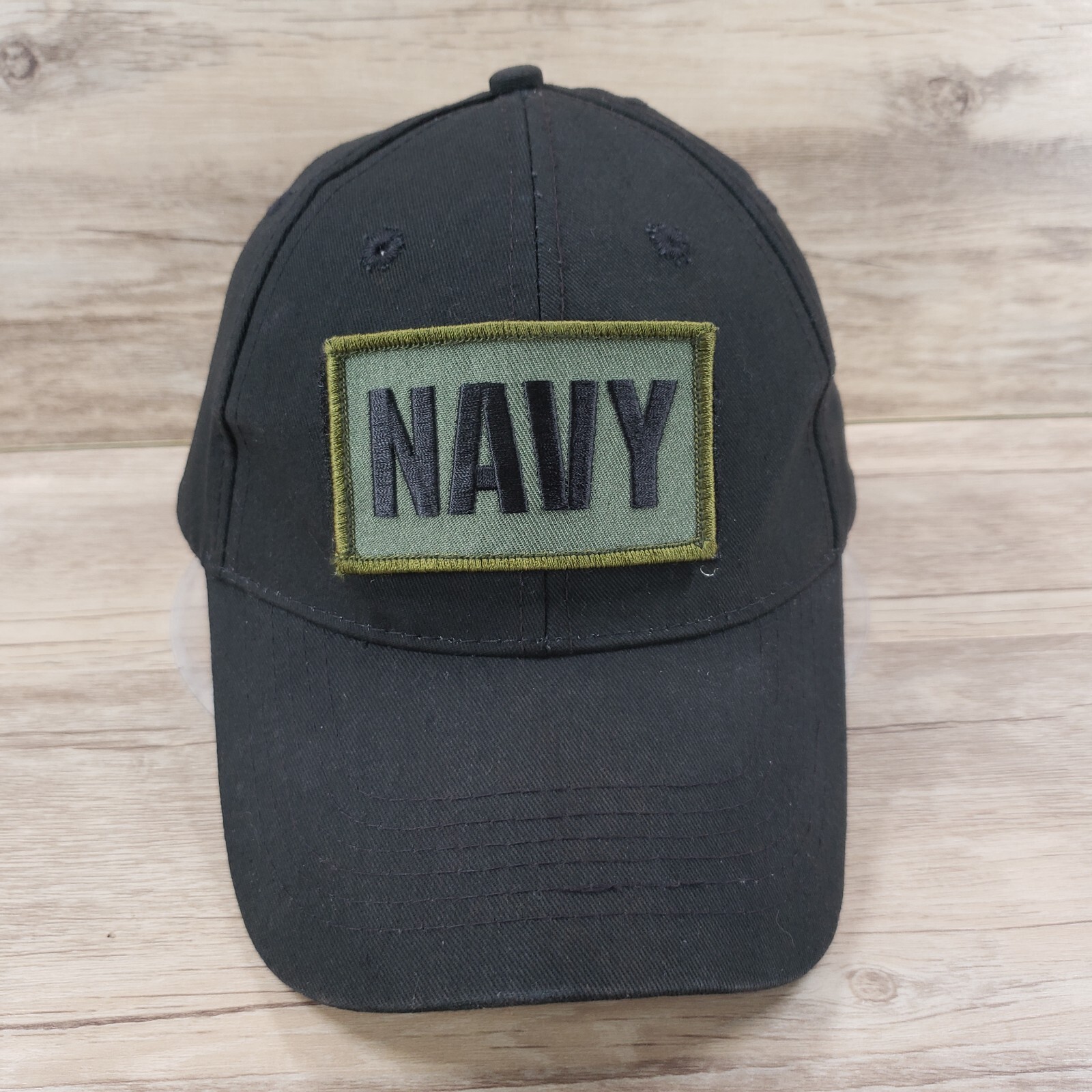 Eagle Crest Tactical Hat Cap Navy Patch Black Cot… - image 1