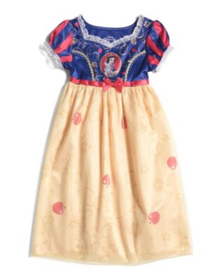 Snow White Girl's Satinet, Tulle and Lace Fancy Nightgown, Gown | eBay