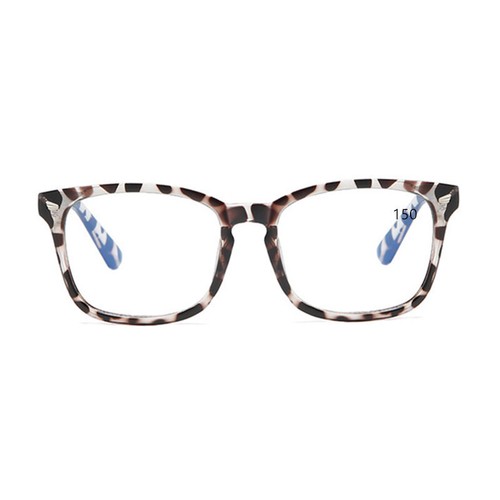 Anti Blue Ray Large size Square Reading Glasses for Women men Reader +1.0 ~+3.5 - Picture 5 of 15