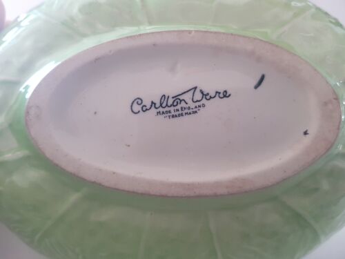 Carlton Ware Leaf Shaped Bowl Tomato Design - Picture 4 of 4