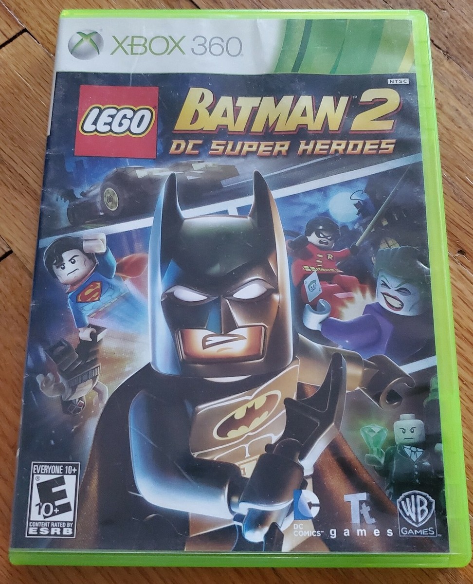 LEGO Batman 2: DC Super Heroes Microsoft Xbox 360 Case and Disc