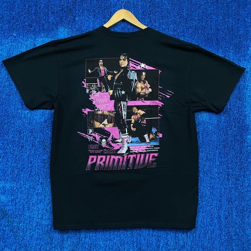 Primitive x WWE Bret The Hitman Hart Wrestling Promo Tee XL