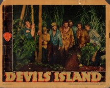 Boris Karloff Devil's Island Original 11x14
