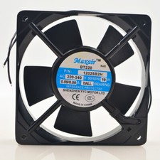 1 PCS Maxair Fan BT220 12025B2H AC 220V 19W 120 120 25MM 2 Wire Aluminum frame