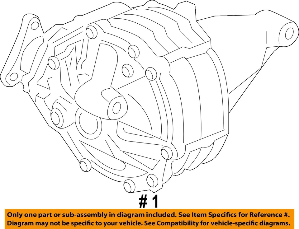 Used Differential Carrier Assembly fits: 2010 Cadillac Sts Rear AT Base 3.23 rat - Image 4 of 4