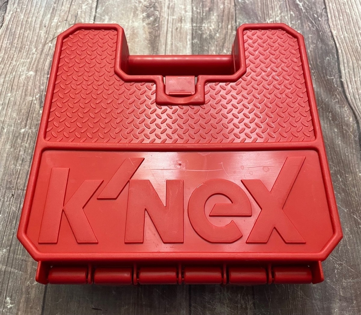 Red K’nex Plastic Storage Case