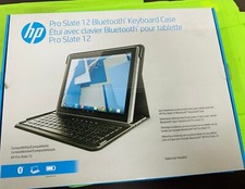 NEW K4U66AA ABA HP Pro Slate 12 BT Keyboard Case US English 801341-001