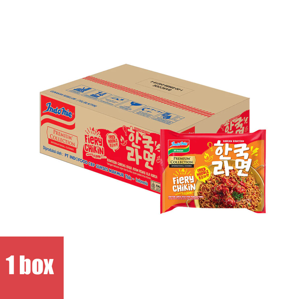 Indomie Korean Fiery Chickin - 1  BOX 20 PCS
