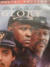 Glory DVD, 2 Disc Special Edition Denzel Washington Morgan Freeman Free Ship