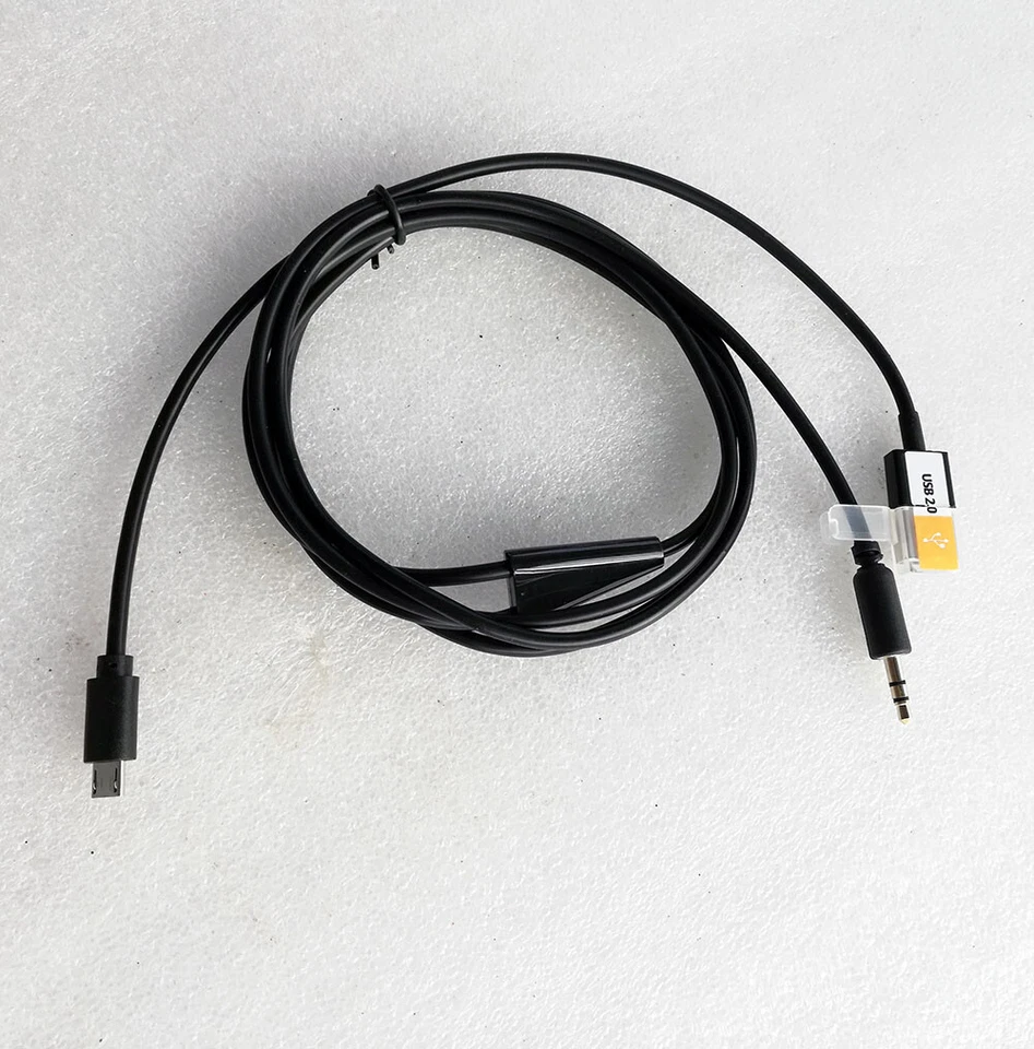 Car AUX Charger Micro 5pin To 3.5mm Stereo Audio USB Cable for Samsung Galaxy S4 - Image 4 of 4