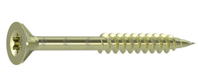 JD-79 Dresselhaus Spanplattenschrauben Torx Antrieb galv. verz. gelb chromatiert