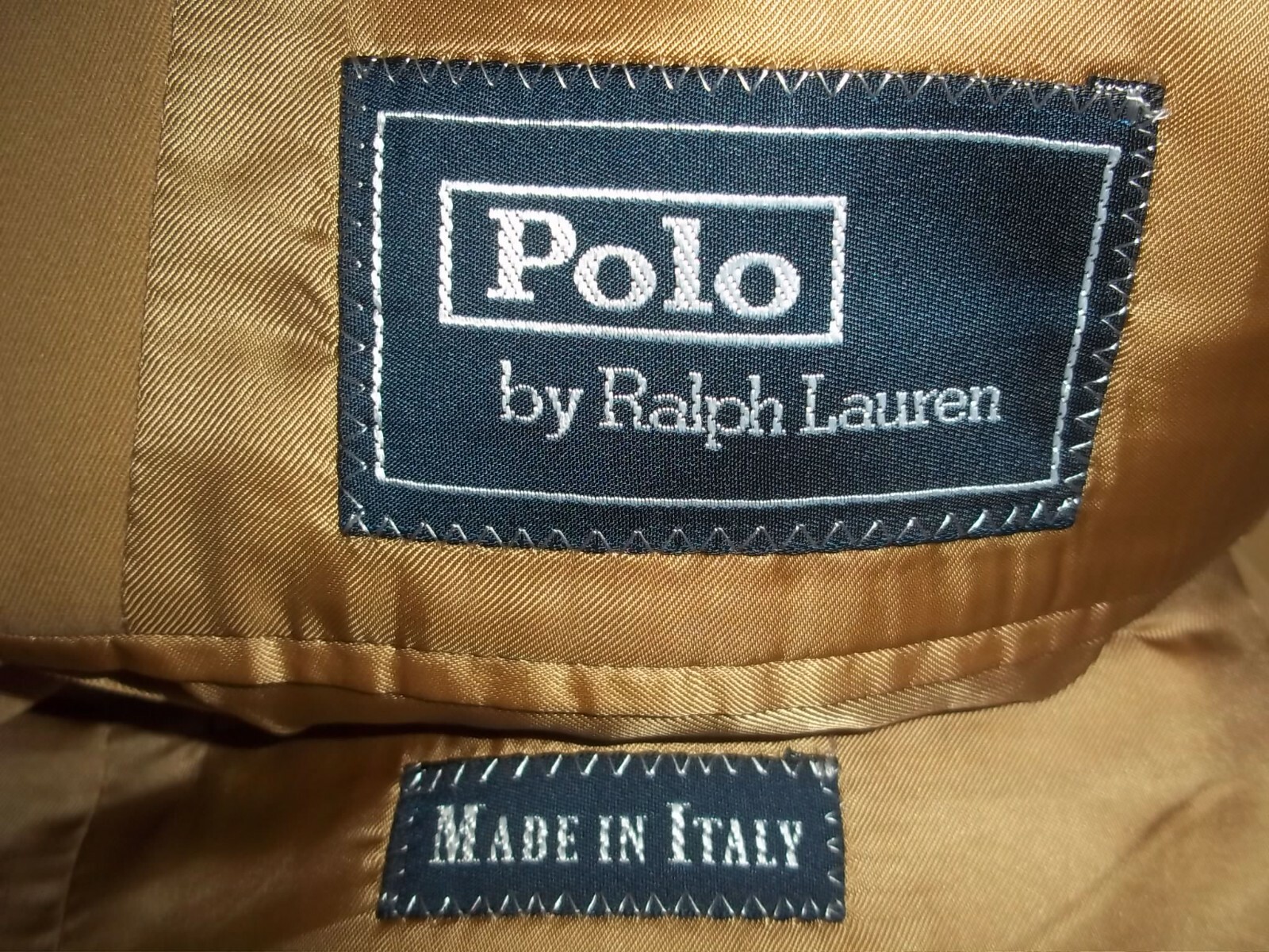 # Polo Ralph Lauren Solid Beige 2Button Cotton Ja… - image 7
