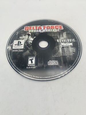 Delta Force: Urban Warfare (PlayStation 1 PS1) - DISC ONLY Tested