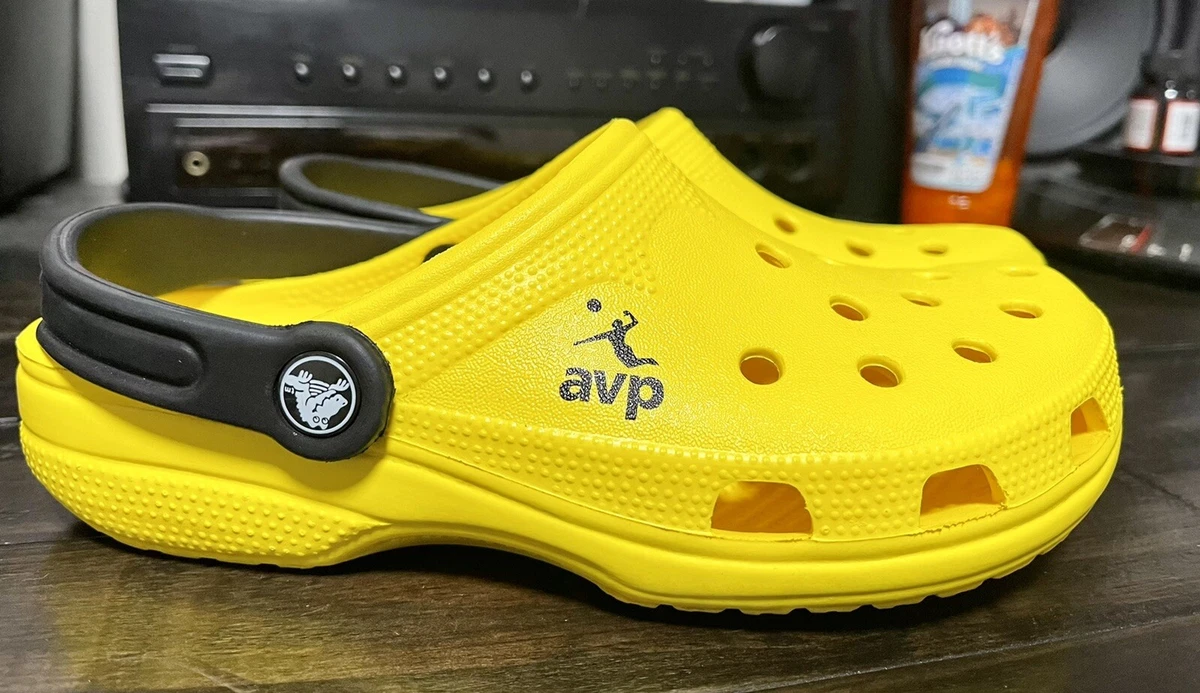 Yellow cheap crocs ebay
