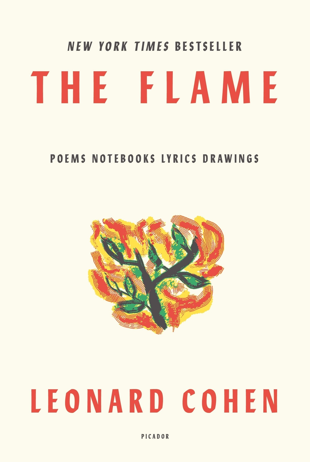 Thumbnail - The Flame Poems Notebooks Lyrics Drawings Leonard Cohen Taschenbuch