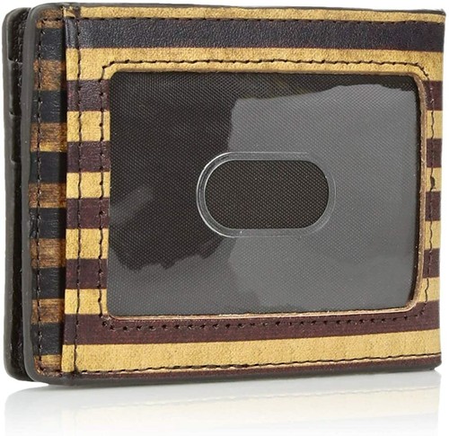 M&F Western Mens Vintage USA Flag Money Clip Bottle Opener Wallet - Picture 2 of 4