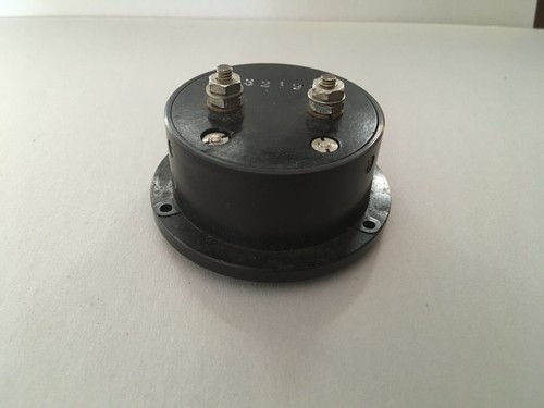 VINTAGE TRIPLETT SEALED GUAGE, DASH PANEL METER, D.C. AMPERES CURRENT USA 221-T - Picture 4 of 8