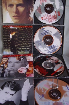 David Bowie- Heroes/Changesbowie/Space Oddity/Station to St.- 4CDs- EMI UK 90/91