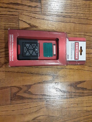 New Craftsman Accutrac Laser Measuring Tool 48277 Backlit 100 Ft Red