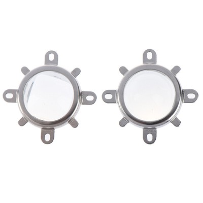 3PCS/set LED Lens Glass Reflector Collimator Fixed Bracket COB High Power Chip9
