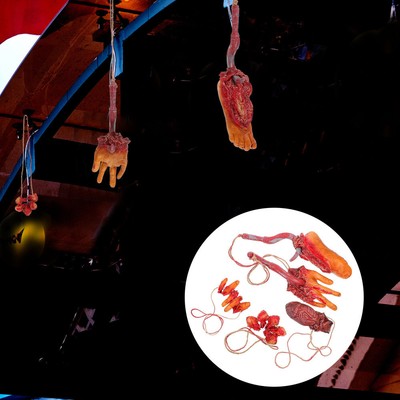  Broken Hands Feet Hanging Chain Halloween Decorations Ghost Festival