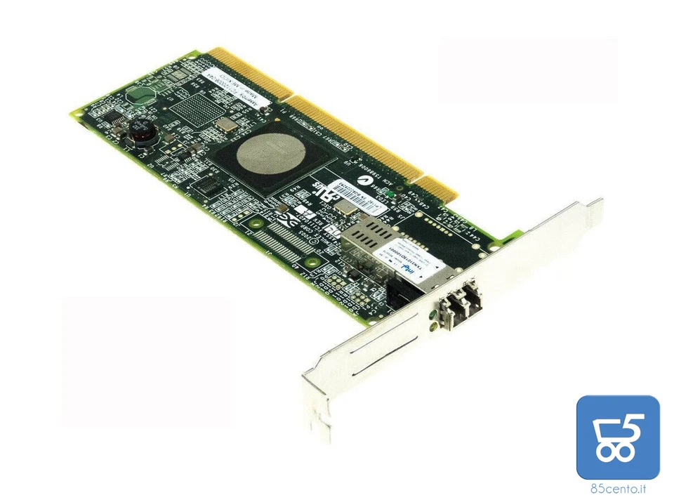 HPE STORAGEWORKS FC2143 4 GB PCI-X 2.0 HBA, 410984-001 Scheda Fibra Ottica - Immagine 2 di 2